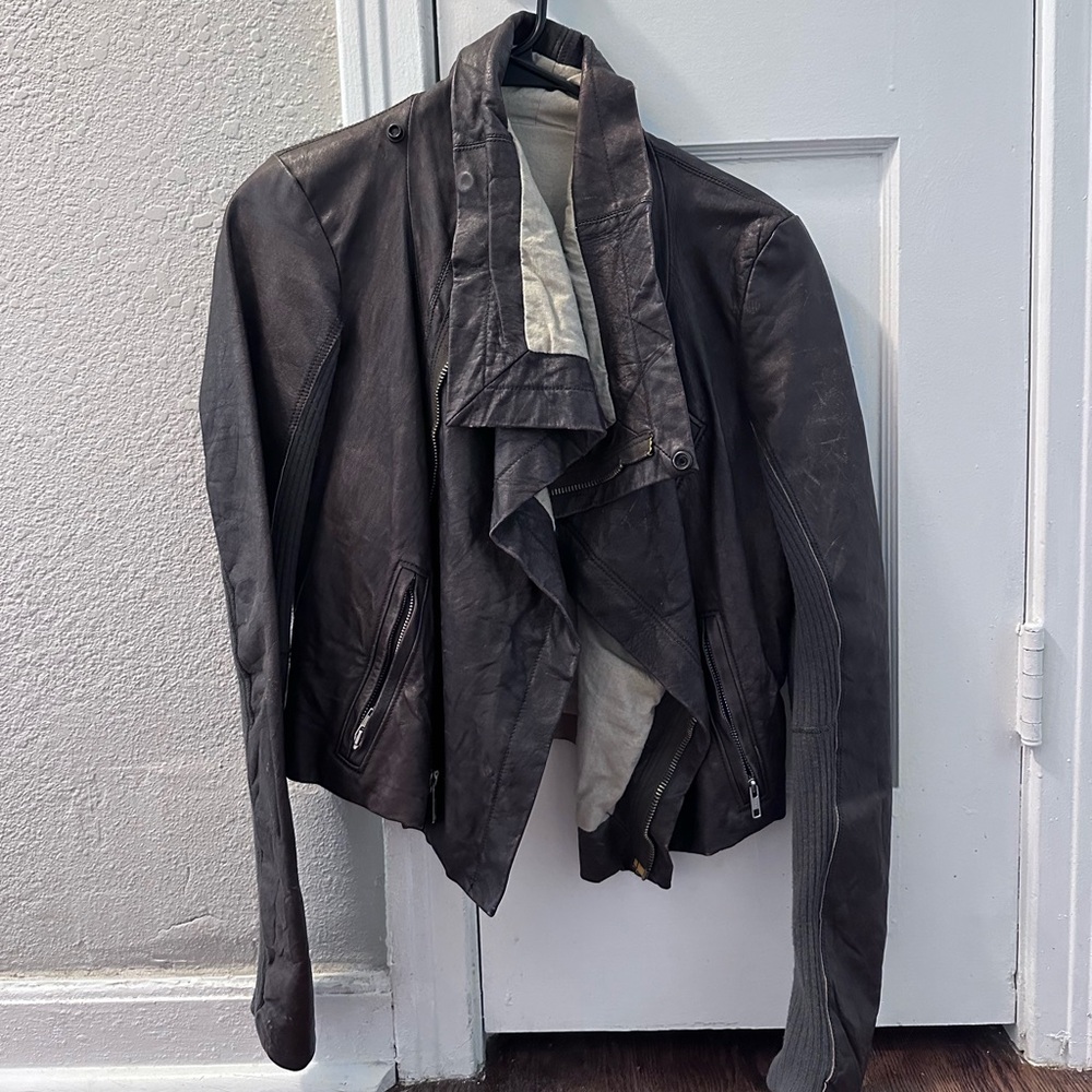 Rick Owen’s Leather Jacket